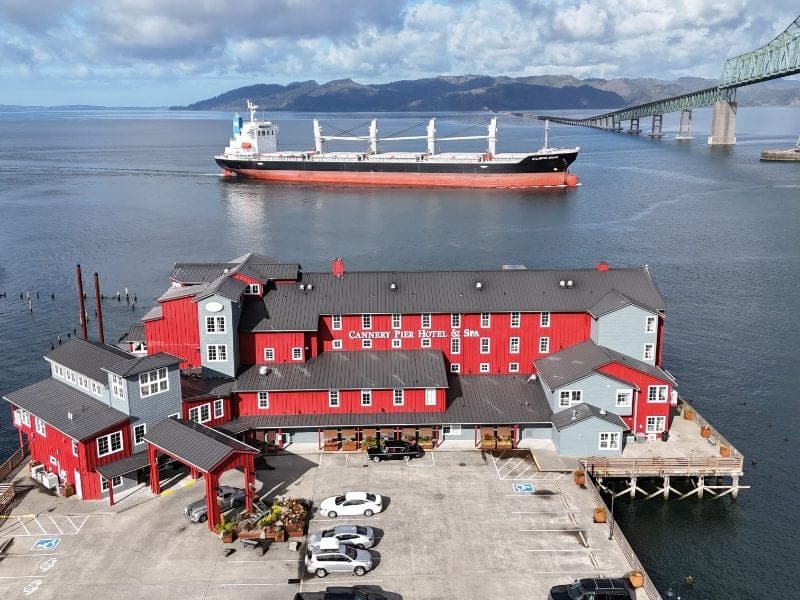 Cannery Pier Hotel in Astoria, OR